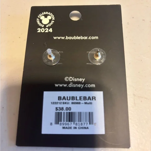 Disney Minnie Mouse Star Earrings. Baublebar. - Picture 2 of 3
